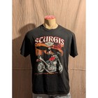 Delta Sturgis 2000 T Shirt Mens L Black Excellent Graphic Biker Rally Tee