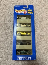 1993 Hot Wheels FERRARI 5 Car Gift Pack - Sealed - Collector's Item