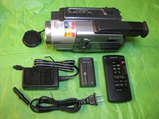 Sony CCD-TRV98 Hi8 Analog Camcorder - Record Transfer Play Video 8MM TESTED WORK