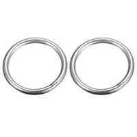 "Edelstahl 304 O Ringe, 2Stk 60Mm (2,36\") Ad. 6Mm StäRke O Ringe Runde Ringe"
