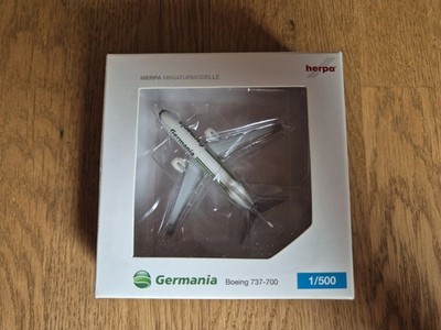 Herpa Wings 1:500 Modell 517874 Germania Boeing 737-700