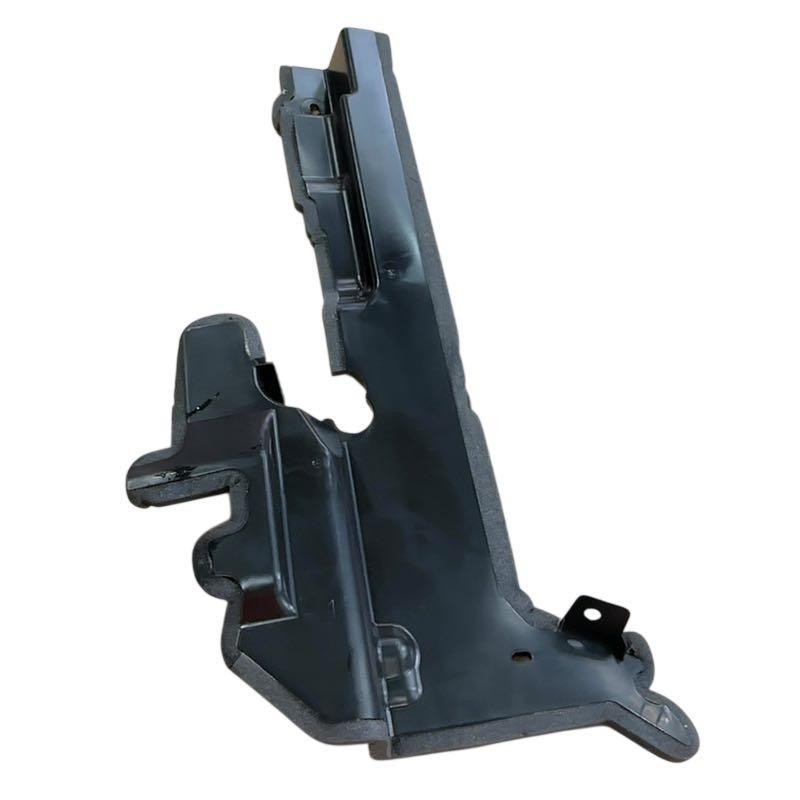 Déflecteur d'air de radiateur de refroidissement NISSAN Qashqai 2 noir en plastique