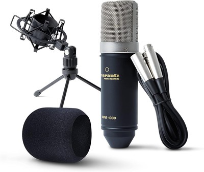 Marantz Professional MPM-1000 - Studio Recording Kondensator XLR Mikrofon mit