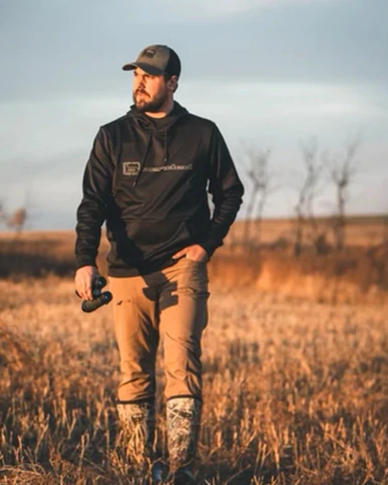 Banded Fg-1 Series Honker Black Hoodie - Image 4 of 4