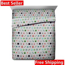 Kids Sheet Set with Fitted, Flat Sheets  Pillow Cover - Ultra-Soft Bedding w...