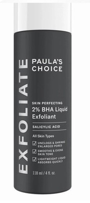Paula's Choice Skin Perfecting 2% BHA Liquid Exfoliant 4oz Exp 02/2028