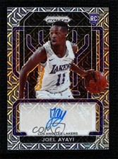 2021-22 Panini Prizm Rookie Signatures Mojo 10/25 Joel Ayayi #RS-JOE Auto 11td