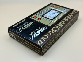 Nintendo Game & Watch MANHOLE MH-06 Gold Series 1981 Mint in Box