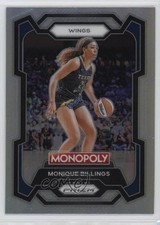 2024 Panini Prizm Monopoly WNBA Silver Prizm Monique Billings #19 1d2q