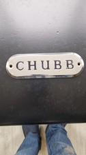 Vintage Chubb Safe Plaque