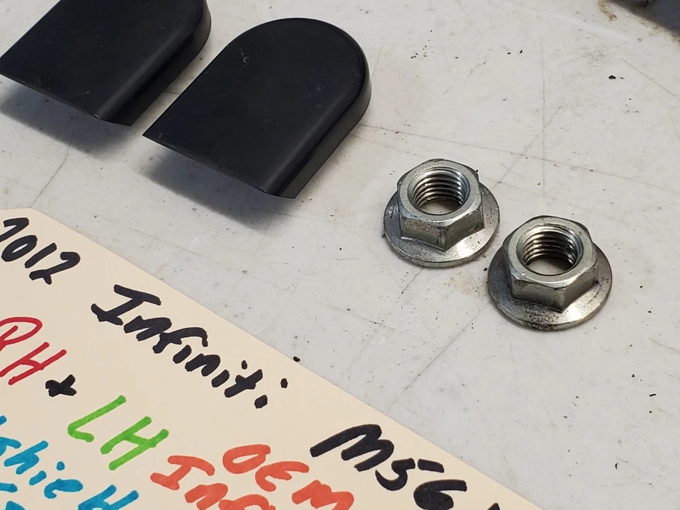 Juego de brazo limpiaparabrisas izquierdo y derecho Infiniti M37 M35H M56 Q70 OEM Foto 3 de 4