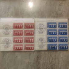n 2309-2310 Timbres premier jour 1984 Europa cept 1959-1984 Signé J.Larrivière