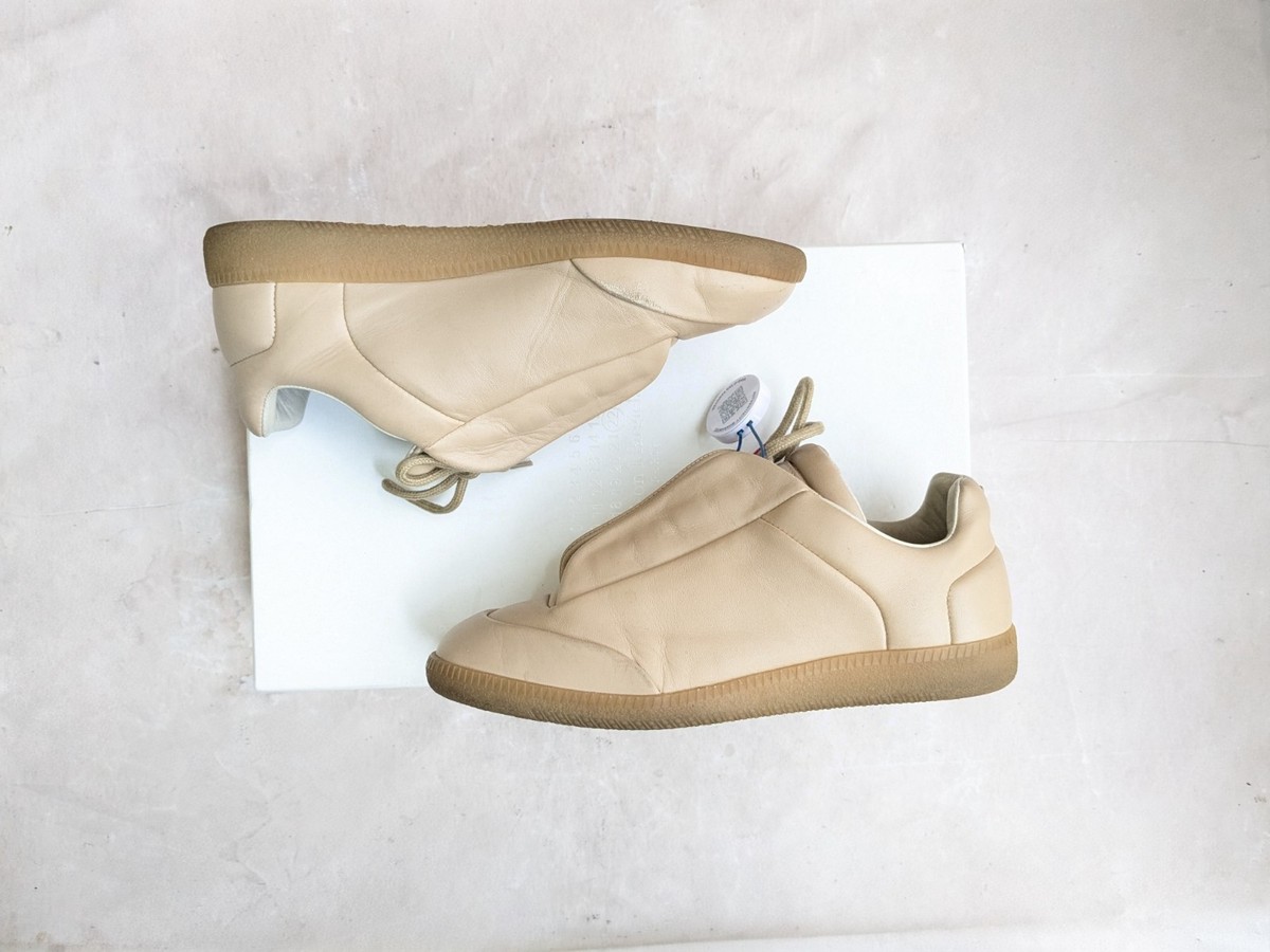 Maison Margiela Future Sneakers Women 7 37 Leather Gum Low Tops | eBay