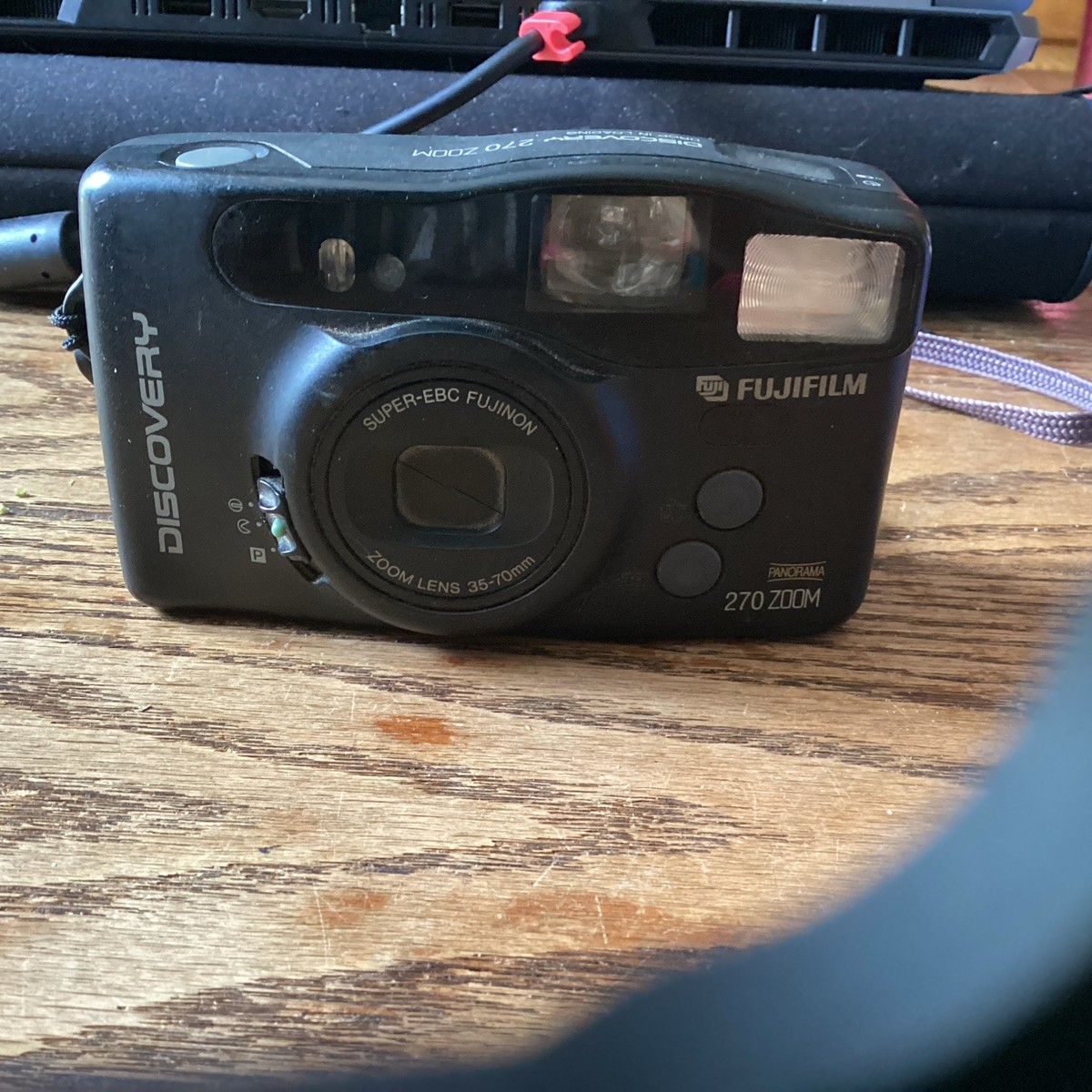 FujiFilm DL-270 Zoom 35mm Point and Shoot Film Camera TESTED