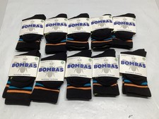 Bombas Ankle Socks Black Extra Small Kid Sizes 1-6 New Lot of 10