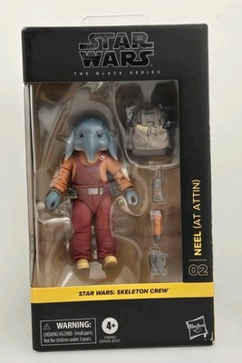 MIB Star Wars Black Series Skeleton Crew Neel (At Attin) Figure 6'' Scale