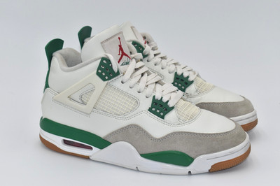 Nike SB x Air Jordan 4 Pine Green DR5415-103 Size 8 Used No Box Authentic