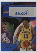 2022-23 Panini Recon True Potential Signatures Blue 41/49 Max Christie Auto 1e6a