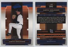 2005 Playoff Absolute Memorabilia Blue Justin Verlander #100 Rookie RC