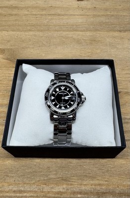 Montblanc Meisterstuck Black Dial Stainless Steel 7036 Unisex Watch 34mm