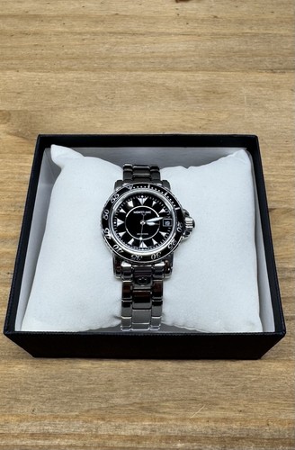 Montblanc Meisterstuck Black Dial Stainless Steel 7036 Unisex Watch 34mm