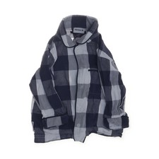 Hästens, Pyjama, Größe: 90, Baumwolle, Blau/Weiß/Grau, Karo #JTR