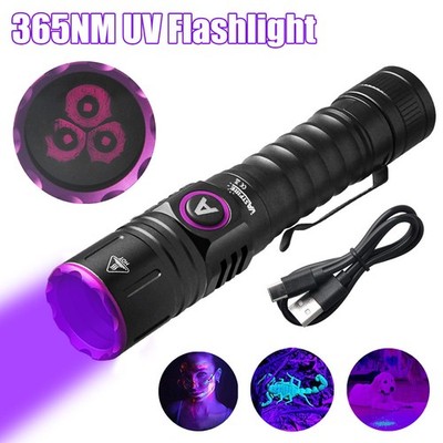 UV Taschenlampe Hochleistungs-365nm-UV-Licht für bernstein,epoxidharz,Mineralien