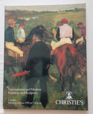 Christie's 1991 Auction Catalog Impressionist Modern Paintings Sculpture Schiele