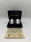 Ken Griffey Jr. Mark McGwire MLB One Troy Ounce .999 Fine Silver Medallion Set