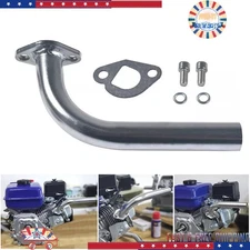 Exhaust Pipe For Predator 212cc GX160 GX200 Coleman CT200U Go Kart mini bikes