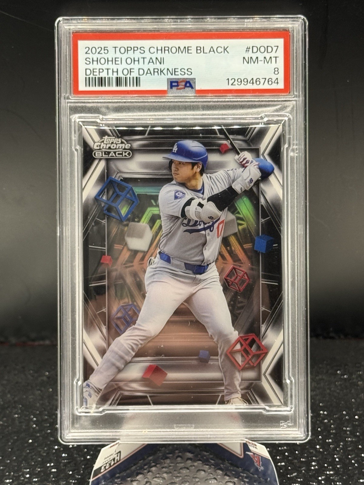 Topps Black Shohei Ohtani front