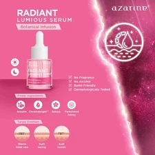 Azarine Radiant Luminous Serum 20ml Dull Skin Serum