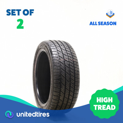 Set of (2) Driven Once 215/45R17 Bridgestone Potenza RE980AS 91W - 10/32