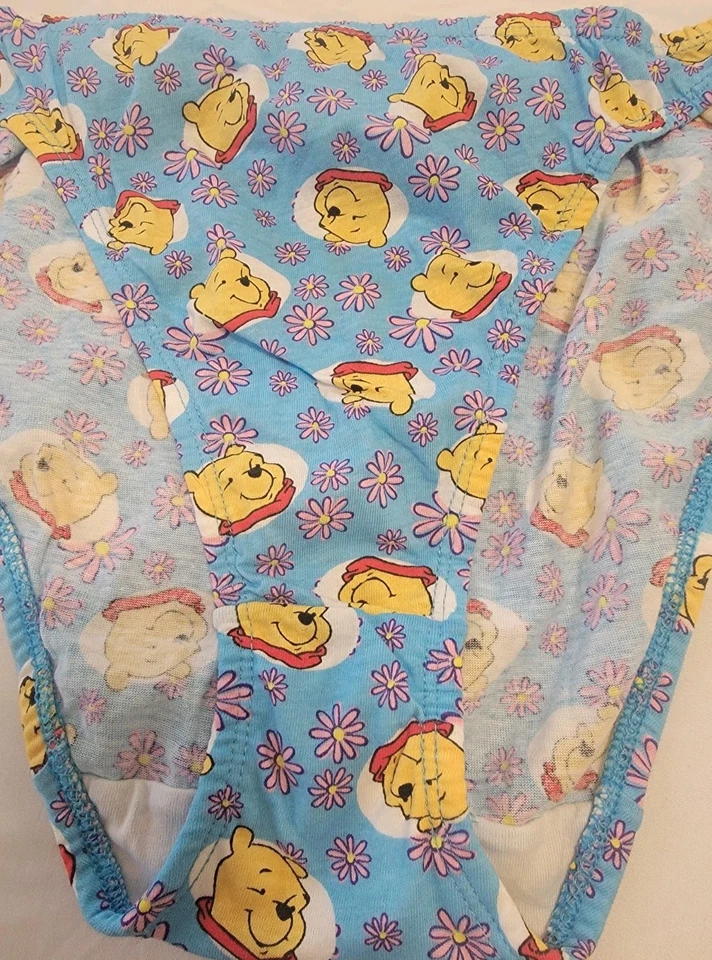 Panty De Colección Disney Winnie The Pooh Friends Forever Algodón Corte Alto Para Mujer 10 Nuevo Foto 3 de 4