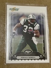 Jerald Sowell 2006 Score Super Bowl XLI Embossed Logo #195 SSP 1/1 Masterpiece