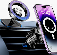 Kaistyle for Magsafe Car Mount  20 Strong Magnets  Magnetic Phone Holder for Car P