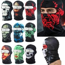 Summer Cooling Balaclava Skull UV Protection Hood Full Face Mask for Men Women