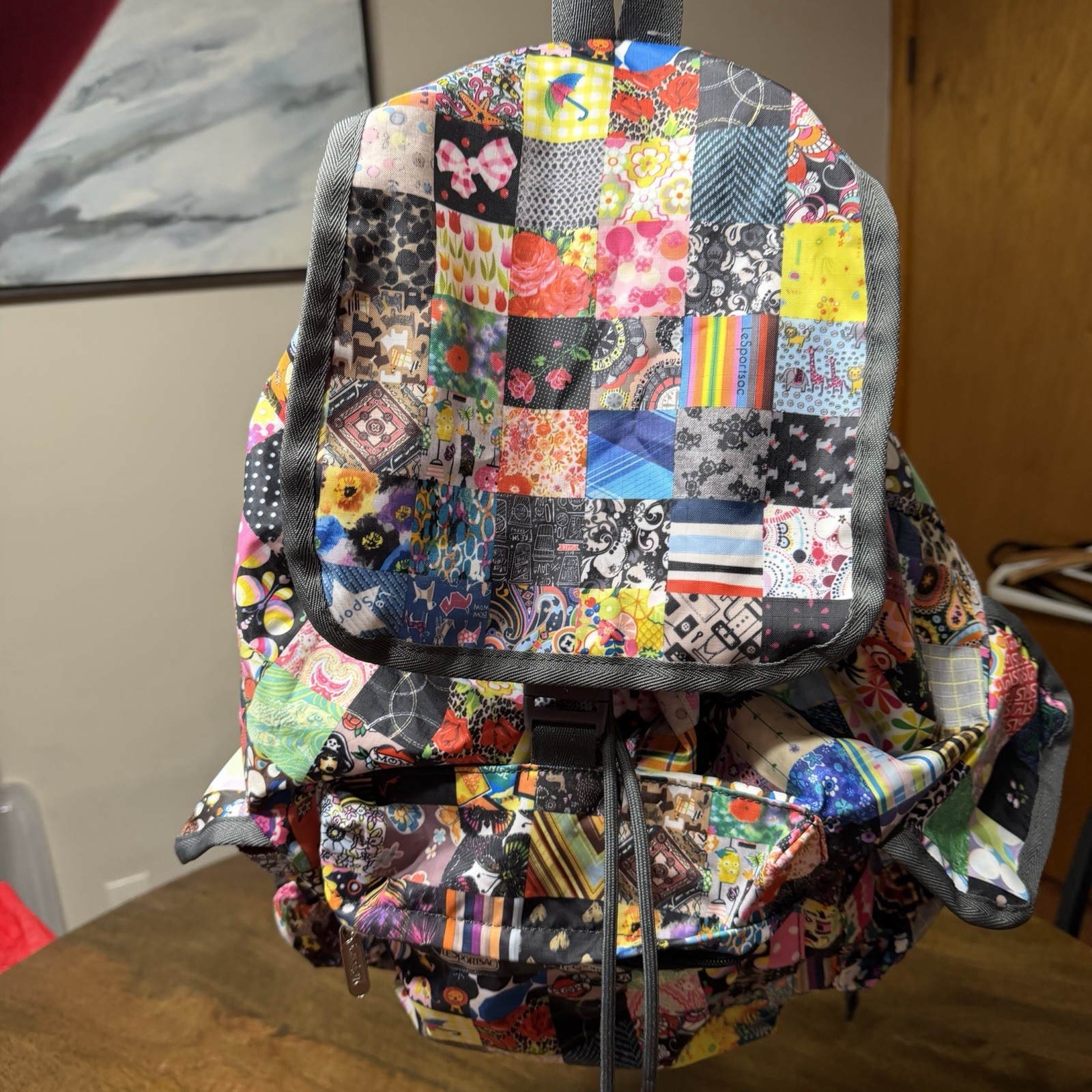 Lesportsac Patchwork Lepatch 40th Backpack Satche… - image 3