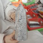 10.5LB 3Pcs A Set Of Natural Quartz Crystal Jasper Point Tower Polished Healing — photo 8