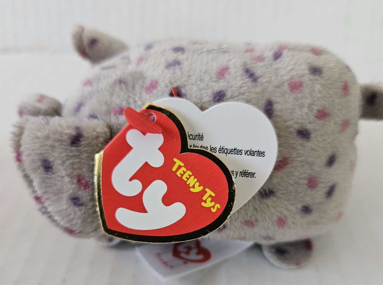 Ty Teenie 4-inch Beanie Babies Plush Animals (Giraffe, Elephant, Dog ...