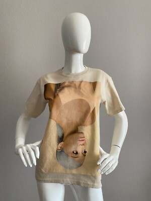 Ariana Grande Beige Sweetener Music Tour T Shirt Size XS