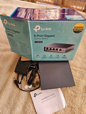 TP-LINK Technologies TP-Link (TL-SG105) 4-Ports External Switch
