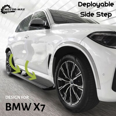 Deployed Running Board Fits for BMW X7 G07 2019-2025 Power Retractable ...