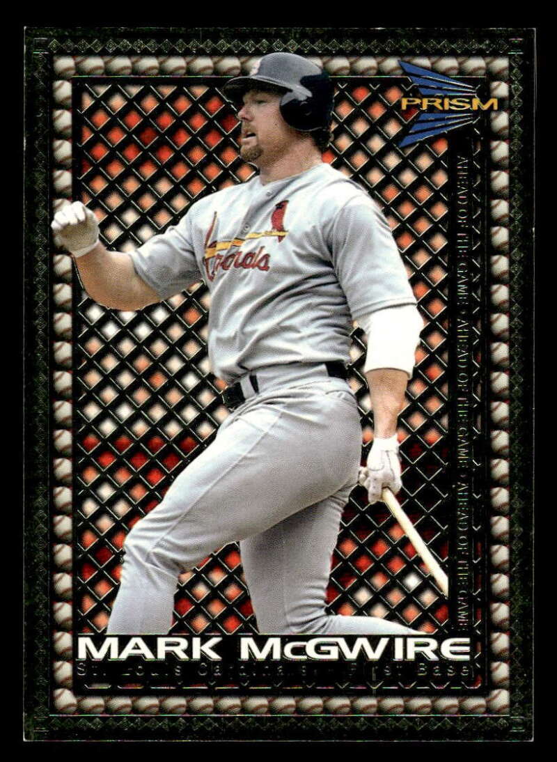1999 Prism Mark McGwire Ahead Of The Game #16 St. Louis Cardinals