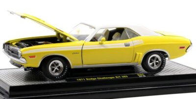 DODGE Challenger R/T 383 - 1971 - yellow - M2 1:24
