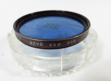 55mm Hoya 80B Blue Filter - Clean / 2030