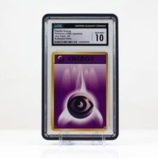 Pokémon Psychic Energy #38 Japanese Intro Pack Bulbasaur Deck CGC 10  POP2