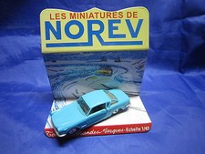 DV6280 NOREV FIAT COUPE 2300 PLASTIQUE BLEUE Ref 80 1/43 TBE