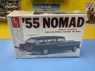 自動車 1955 chevrolet nomad 1/25 VTG - AMT 1:25 1955 Chevrolet Nomad 3-in-1 Model Car Kit