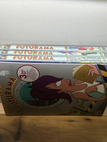 Futurama Season 1 One DVD 3-Disc Box Set PAL Region 4 PG Matt Groening - Picture 3 of 3
